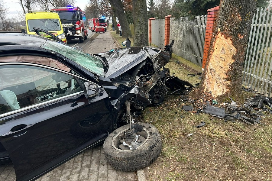 Wypadek w Kraszewie. Nowe ustalenia policji